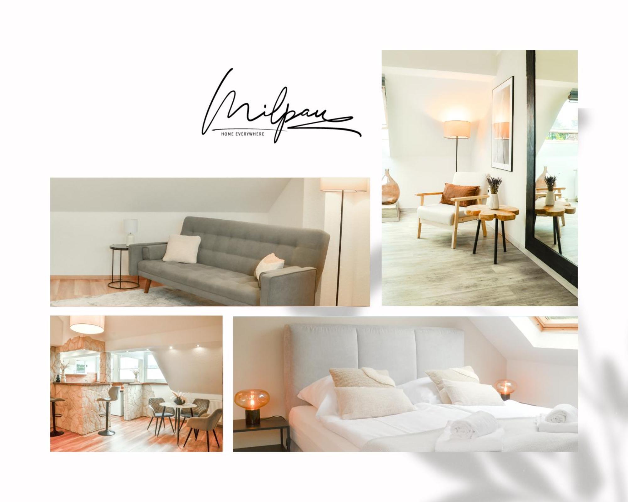Milpau Bottrop 1 - Modernes Und Zentrales Premium-Apartment Mit Queensize-Bett - Netflix, Nespresso Und Smart-Tv Exterior foto